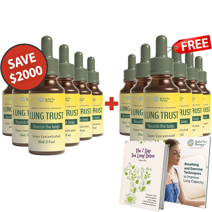 V3Lung Trust 12 Bottles - money saving with bonuses png